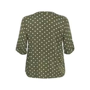 Women's blouse KAFFE Curve Sida Dot image-4
