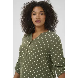Women's blouse KAFFE Curve Sida Dot image-6