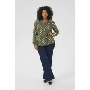 Women's blouse KAFFE Curve Sida Dot image-2