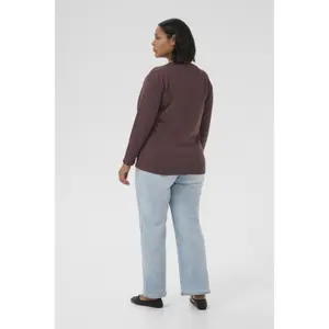 Sweatshirt woman KAFFE Curve Curve KCberla image-4