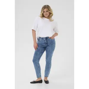 Slim jeans for women KAFFE Curve KCElona image-3