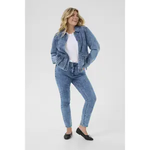 Slim jeans for women KAFFE Curve KCElona image-2