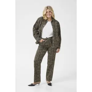 Women's straight jeans KAFFE Curve Leonoma image-2