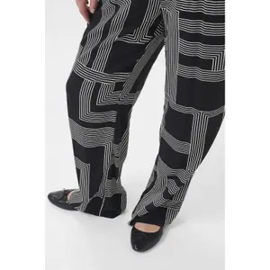 Pantaloni da donna KAFFE Curve Donna image-5