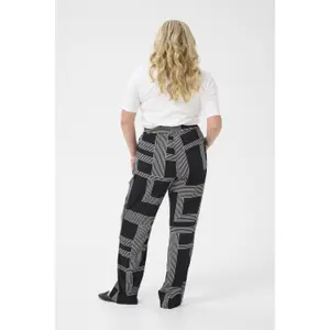Pantaloni da donna KAFFE Curve Donna image-4
