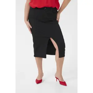 Women's skirt KAFFE Curve Dina image-1