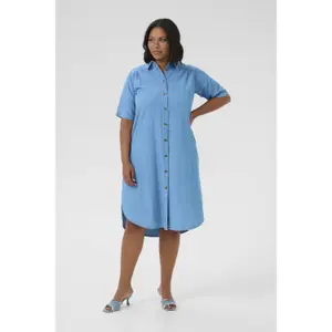 Women's shirt dress KAFFE Curve KCLouisa image-1