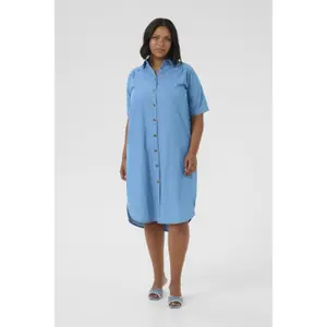 Women's shirt dress KAFFE Curve KCLouisa image-2
