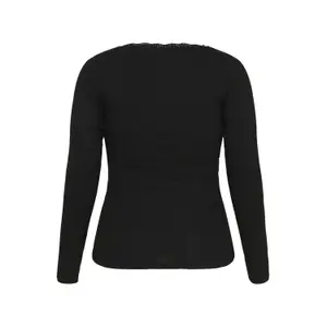 Women's long sleeve T-shirt KAFFE Curve Omia image-3