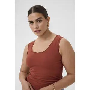 Γυναικείο T-shirt KAFFE Curve KComia image-5
