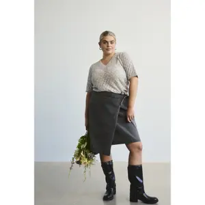 Woman sweater KAFFE Curve Loura image-4
