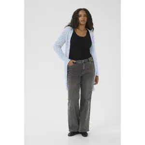 Women's cardigan KAFFE Curve Loura image-1