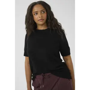 Women's boat neck sweater KAFFE Curve Lizzy image-3