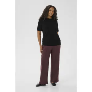 Women's boat neck sweater KAFFE Curve Lizzy image-2