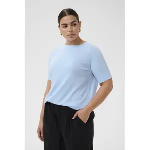 Jersey de mujer con cuello barco KAFFE Curve Lizzy image-2