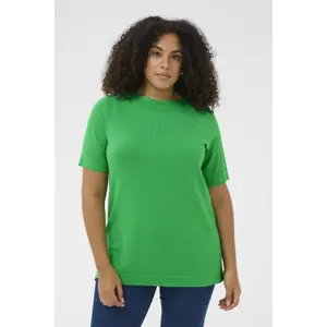 Women's boat neck sweater KAFFE Curve Lizzy image-2