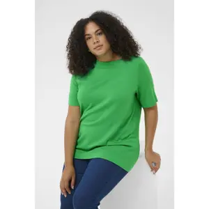 Women's boat neck sweater KAFFE Curve Lizzy image-3