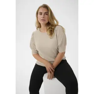 Woman sweater KAFFE Curve Regitta Pleat image-1