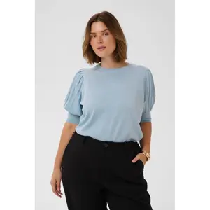 Woman sweater KAFFE Curve Regitta Pleat image-1