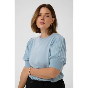 Woman sweater KAFFE Curve Regitta Pleat image-3