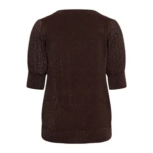 Woman sweater KAFFE Curve Regitta Pleat image-4