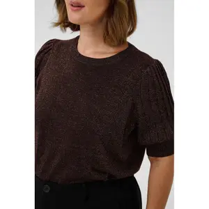 Woman sweater KAFFE Curve Regitta Pleat image-6