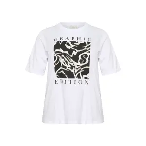 Women's T-shirt KAFFE Curve KCViola image-0