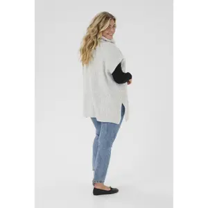 Poncho da donna KAFFE Curve Mala image-5