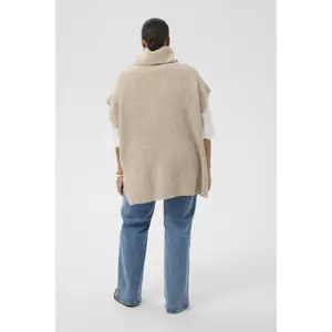 Poncho femme KAFFE Curve Mala image-4
