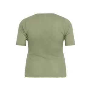 Γυναικείο T-shirt KAFFE Curve KCVianna image-4