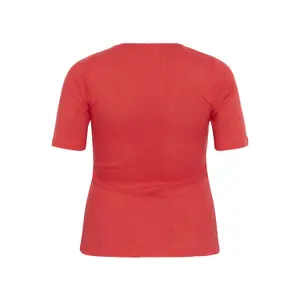 Γυναικείο T-shirt KAFFE Curve KCVianna image-3