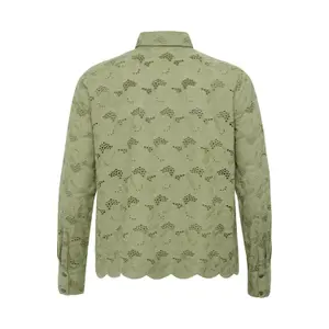 Women's long sleeve blouse KAFFE Curve KCTiara image-3
