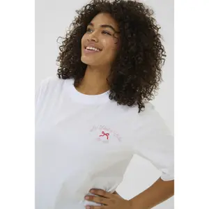 Women's T-shirt KAFFE Curve Lenny image-6