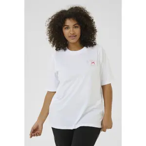 Women's T-shirt KAFFE Curve Lenny image-4