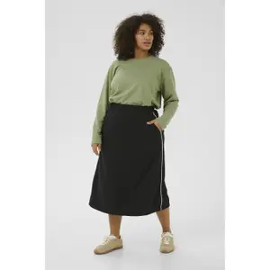 Women's skirt KAFFE Curve Jenna image-1