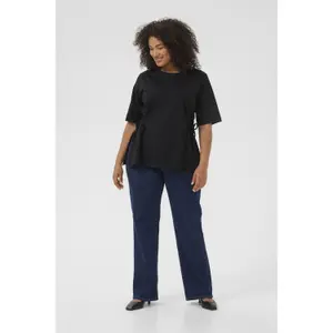 Γυναικείο T-shirt KAFFE Curve Dania image-2