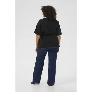 Γυναικείο T-shirt KAFFE Curve Dania image-4