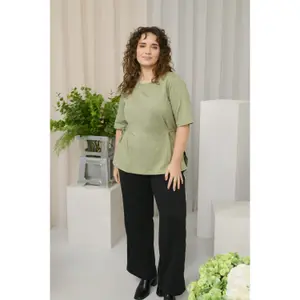 Γυναικείο T-shirt KAFFE Curve KCDania image-4