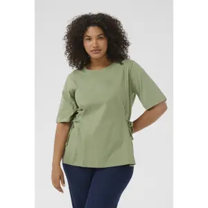 Γυναικείο T-shirt KAFFE Curve KCDania image-1