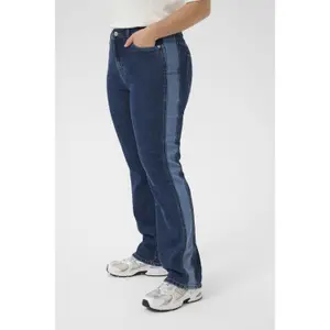 Straight Jeans for Women KAFFE Curve KCSandria image-1