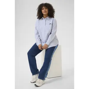 Straight Jeans for Women KAFFE Curve KCSandria image-5