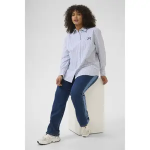Straight Jeans for Women KAFFE Curve KCSandria image-6