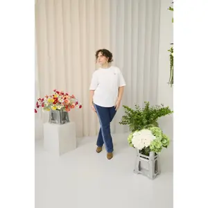 Straight Jeans for Women KAFFE Curve KCSandria image-4
