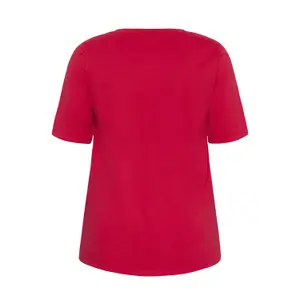 Γυναικείο T-shirt KAFFE Curve Kcart image-1