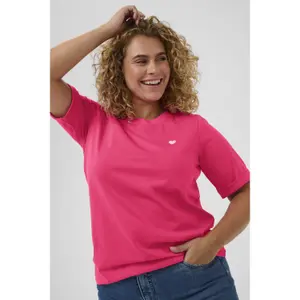 Γυναικείο T-shirt KAFFE Curve Art image-5