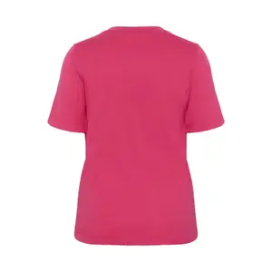 Γυναικείο T-shirt KAFFE Curve Art image-3