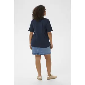 Γυναικείο T-shirt KAFFE Curve Art image-3