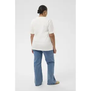 Γυναικείο T-shirt KAFFE Curve KCArt image-2
