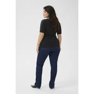 Blonde-T-shirt til kvinder KAFFE Curve KCjunna image-4