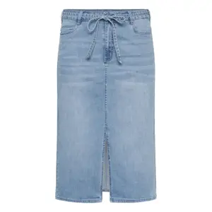 Denim skirt for women KAFFE Curve KCZarah image-0